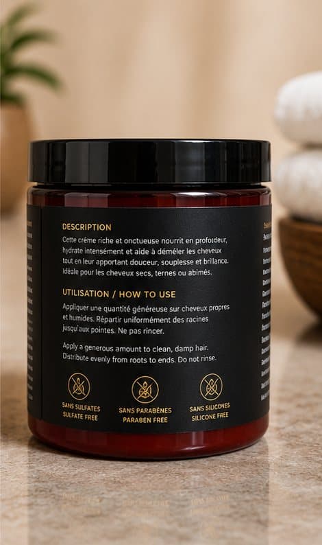 Crème Capillaire Protéinée — vue 4